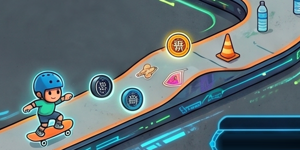 收集寶物遊戲作品畫面